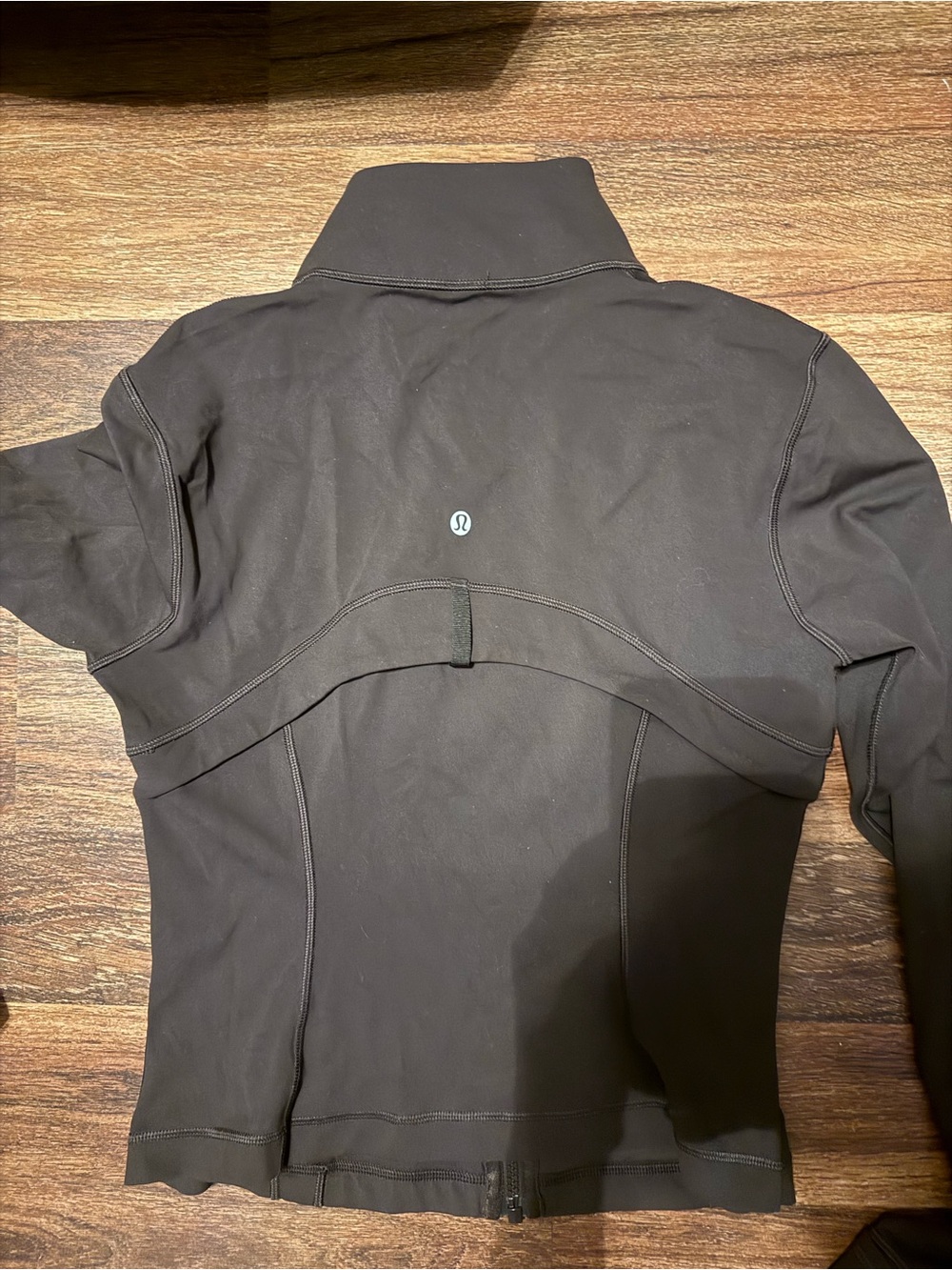 lululemon athletica Dark Brown Full-Zip Bomber Jacket - Picture 3 of 4